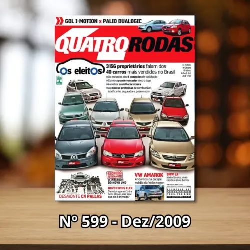 Kit 3 Revistas Quatro Rodas 2008/2009 para escolher