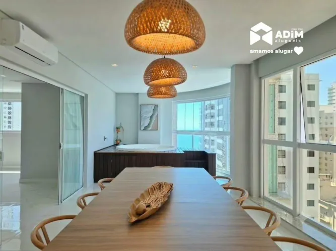 Apartamento residencial com 4 suítes para aluguel em Meia Praia, Itapema