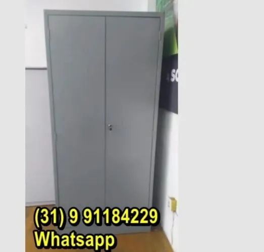 Armário de aço 1,70x70x30 com chave Frete grátis 