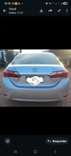 Toyota Corolla XEI 2.0 Flex 16V Aut. 2015