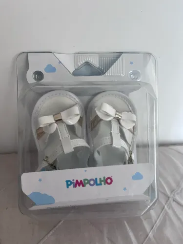 Sapatinho Pimpolho para Bebê - Novo na Embalagem