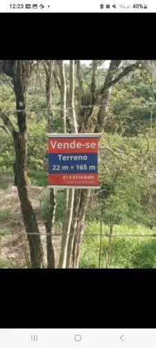 Vendo ou troco terreno em terra vermelha Caruaru Pernambuco