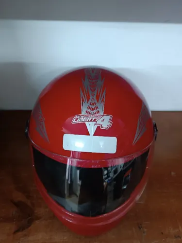 Capacete Protork - Tamanho 60 - Vermelho