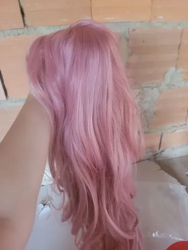 Peruca rosa