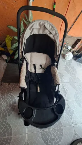 Kit Cosco Carrinho e Bebe conforto TS Reserve Trio
