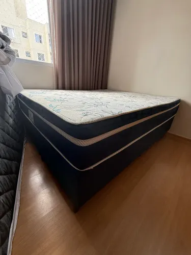 Cama Box casal Queem