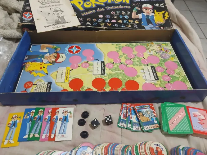 Jogo tabuleiro pokemon