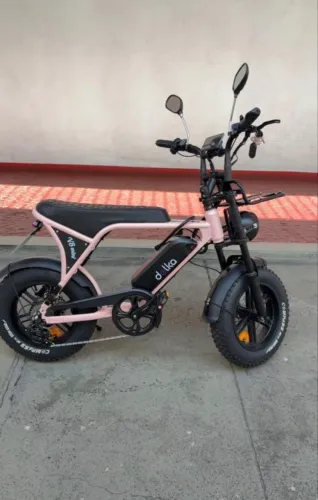 BICICLETA ELETRICA V8 MINI 36V BAT LITIO 10.4ah