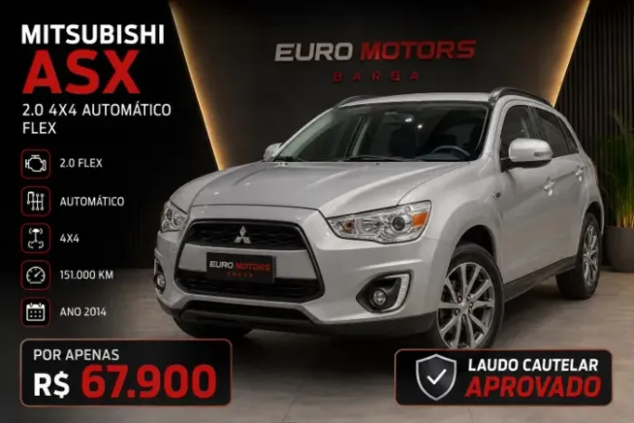 Mitsubishi ASX 2.0 16V 4X4 160cv Aut. 2014