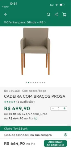 2 Poltronas TokStok