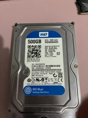 HD Western Digital Blue 500GB SATA