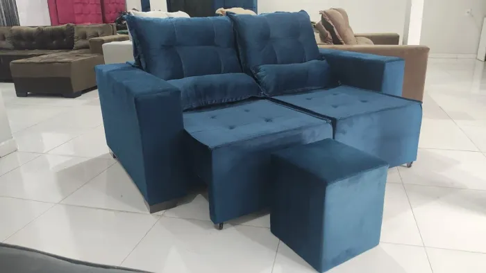 Sofá Retrátil e reclinável Tam 1.80 m temos várias cores disponíveis