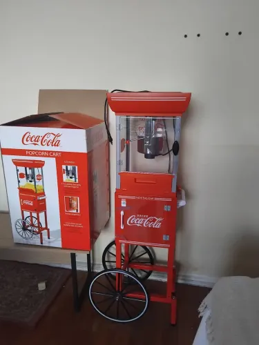 Carrinho de pipoca novo