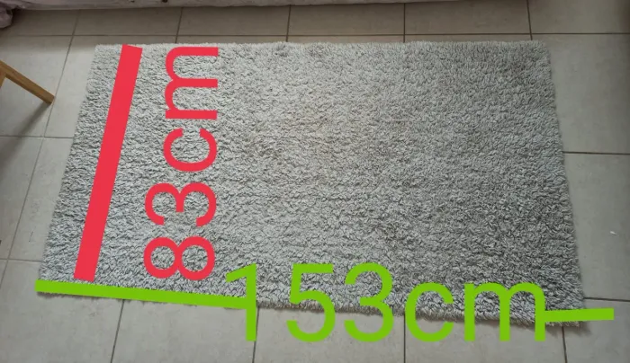 Tapete pequeno bega 83x153cm