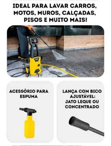 Lavadora de alta pressão