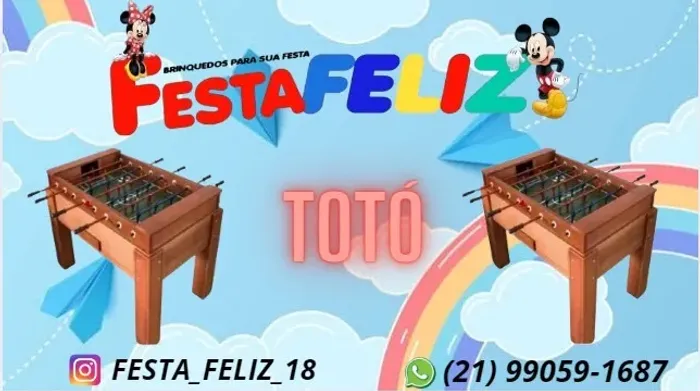 LOCAÇÃO DE TOTÓ
