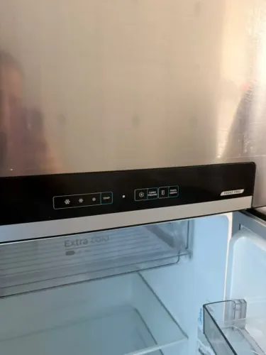 Geladeira Midea Frost Free Duplex Inverter 425L Inox