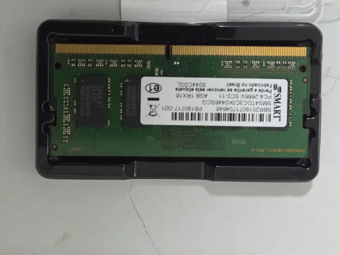 Memória RAM Smart 4GB DDR4 Pc4-2666v
