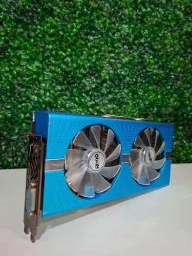 Placa de vídeo RX 580 8GB SAPPHIRE BLUE EDITION modelo 2048SP