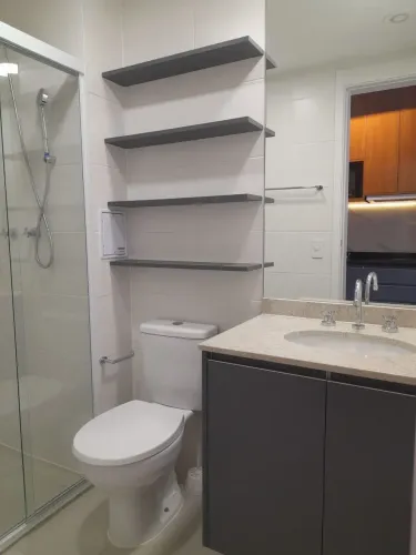 Apartamento com 1 Quarto para alugar, 25m² - Brooklin
