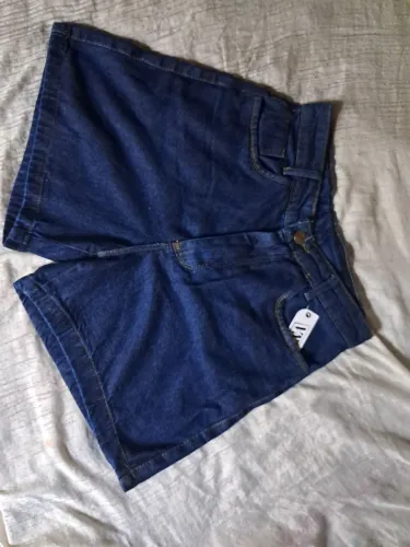 Shorts Jeans azul escuro