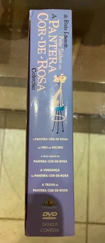 Coleção DVDs A Pantera cor de Rosa