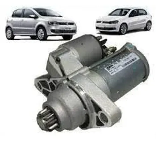 Motor de partida 9 dentes Valeo Gol, Voyage, Saveiro, Fox e Polo 1.0 e 1.6 8V EA111