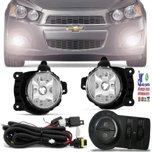 Kit Farol Milha Sonic 2011 2012 2013 2014 Auxiliar Neblina