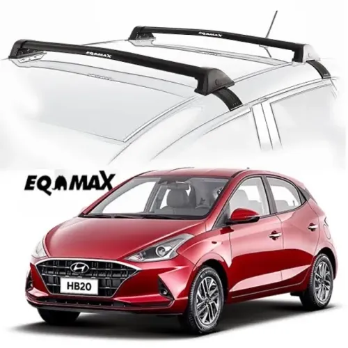 Rack teto HB20 Hatch Sedan Eqmax