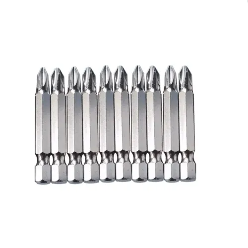 Jogo de 10 Bits Ponteiras Phillips PH2 50mm com Imã 1/4'' Lotus 8991