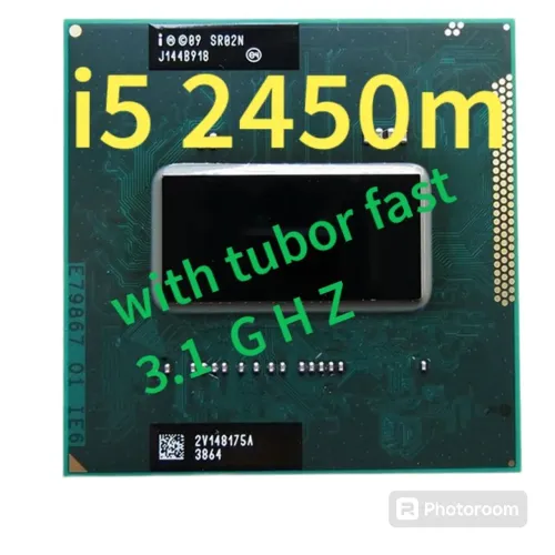 Procesaador i5 2450m alta 2.4 ghz turbo fast 3.1 ( notebook ) Super processador.