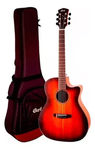 Violão Cort Core GA (100% Sólido) C/ Capa Abw Oplb