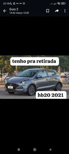 Sucata hb20 2021 para retirada de peças