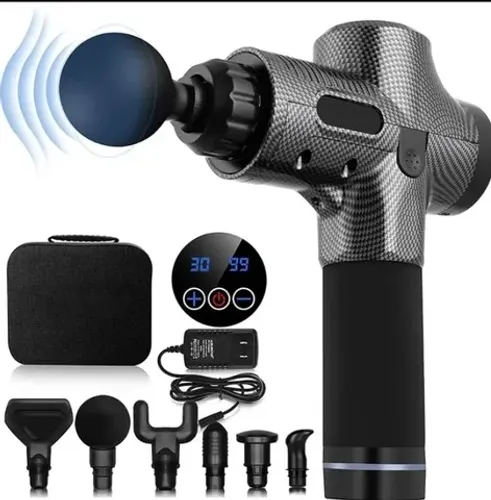 Pistola de massagem para alívio da dor e liberação muscular