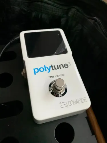 Pedal Afinador Tc Electronic Polytune 3 - True Bypass