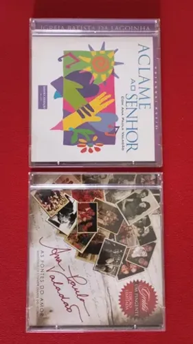 Cd Ana Paula Valadão - 2 cds ótimo estado de conservação 