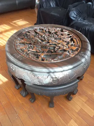 Mesa de chá chinesa
