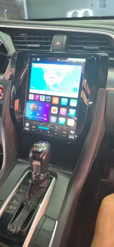 Multimídia tesla honda civic g10 