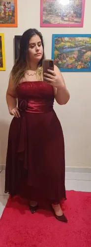 Vestido longo G usado 1 única vez