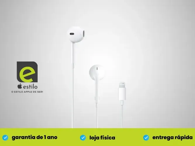 EarPods com conector Lightning Apple Original