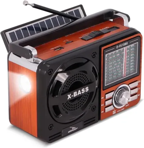 Caixa de Som Radio Retro Antigo Am Fm