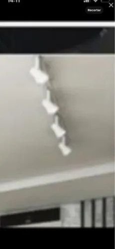 Trilho de 4 Refletor LED para Iluminação