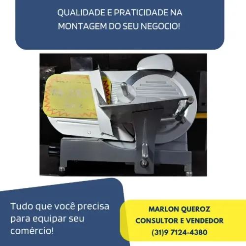Cortador de Frios Inox Palladium Lamina 30 CM