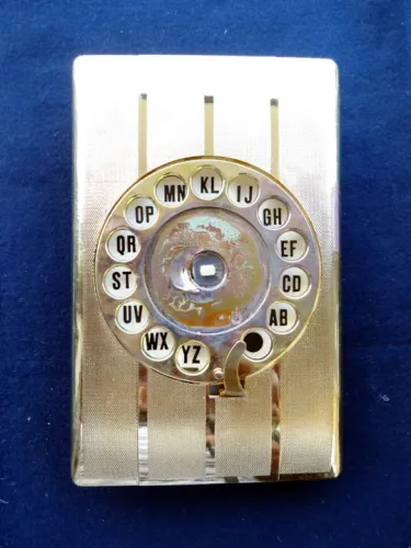 Antiga Agenda Telefônica dos anos 80 (Item para Colecionador ou Decoração) 