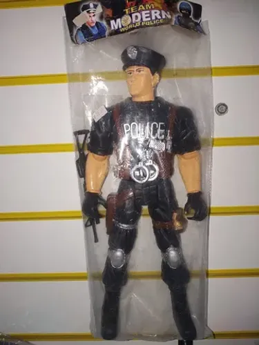 Boneco Policia Ba_14890 Team Modern