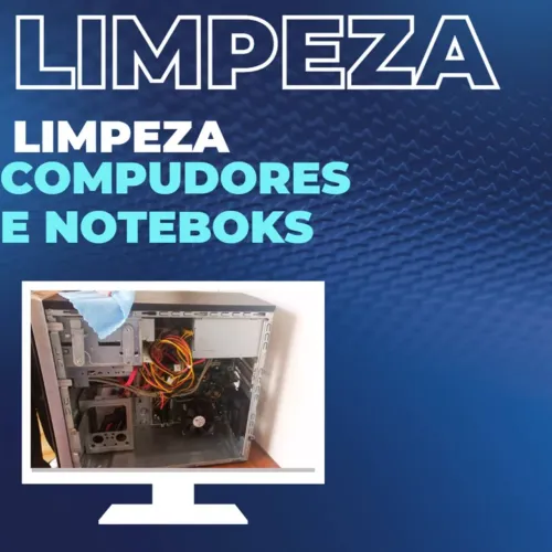 Limpeza e manutenção de computadores 