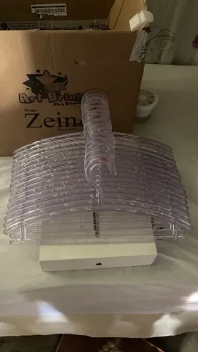 10 Cabides acrílico super resistentes