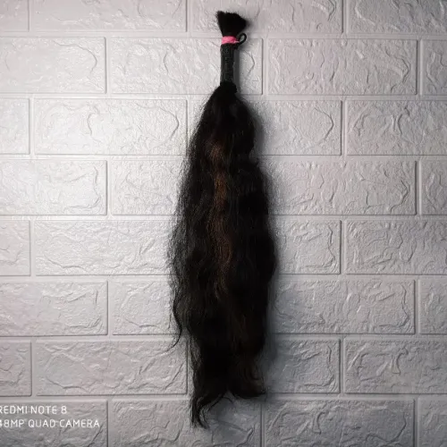 Cabelo Humano Bras 50cm 60g 10,70g Preto, Ond