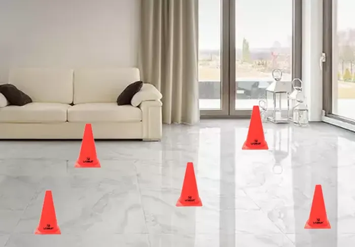 5 Chapéu De Bruxa Cone De Pvc Agilidade Demarcatório Agilidade Chapéu De Bruxa LiveUP