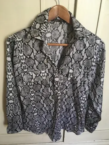 Camisa estampada da CAOS manga longa